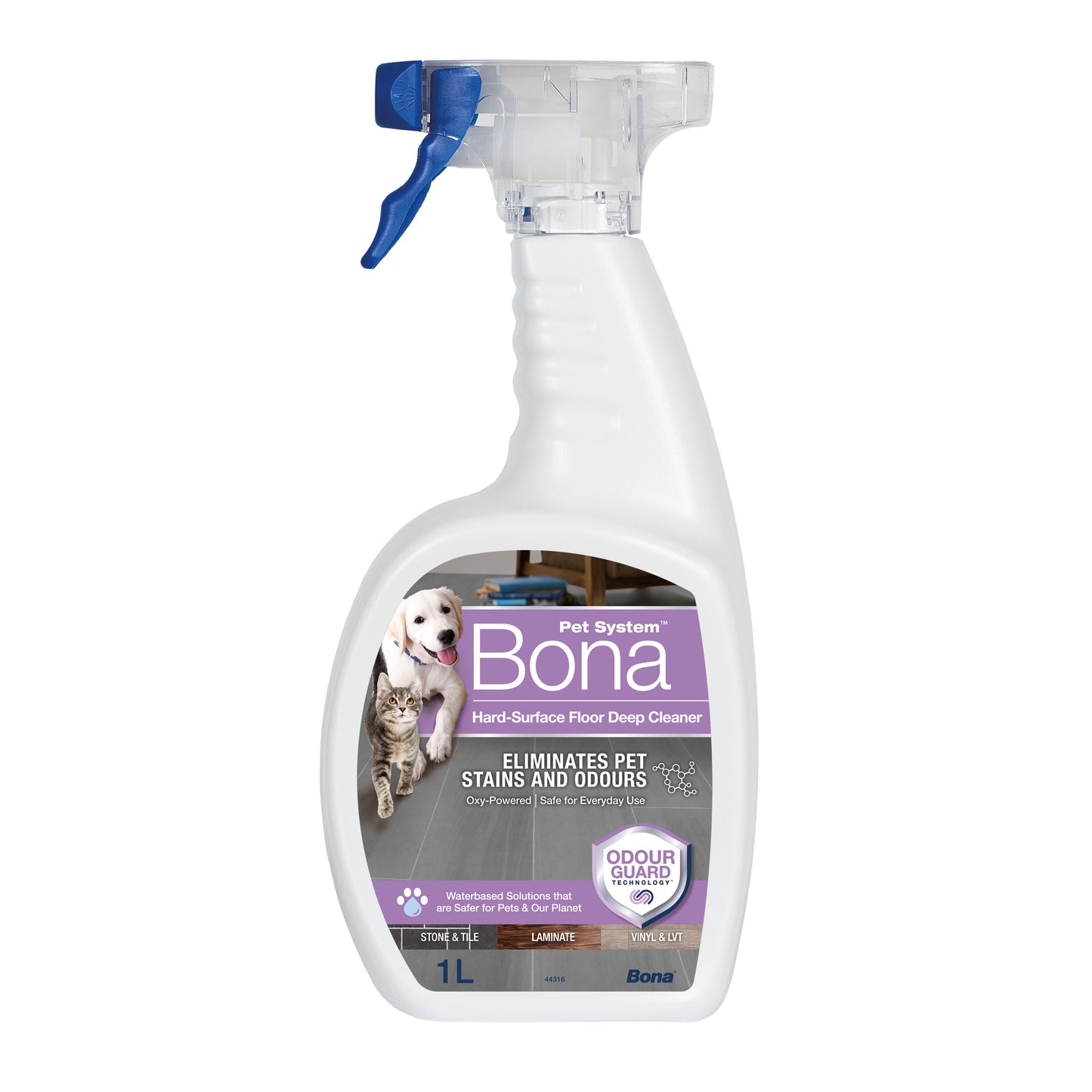 Bona Pet System™ - Gulvrengøring til hårde gulve 1 ltr.