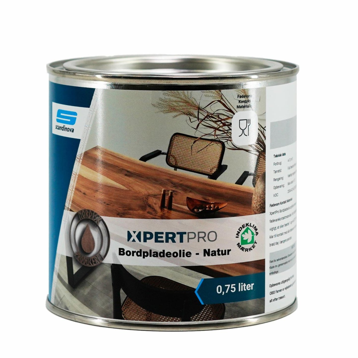 XpertPro Bordpladeolie Natur 0,75 ltr.