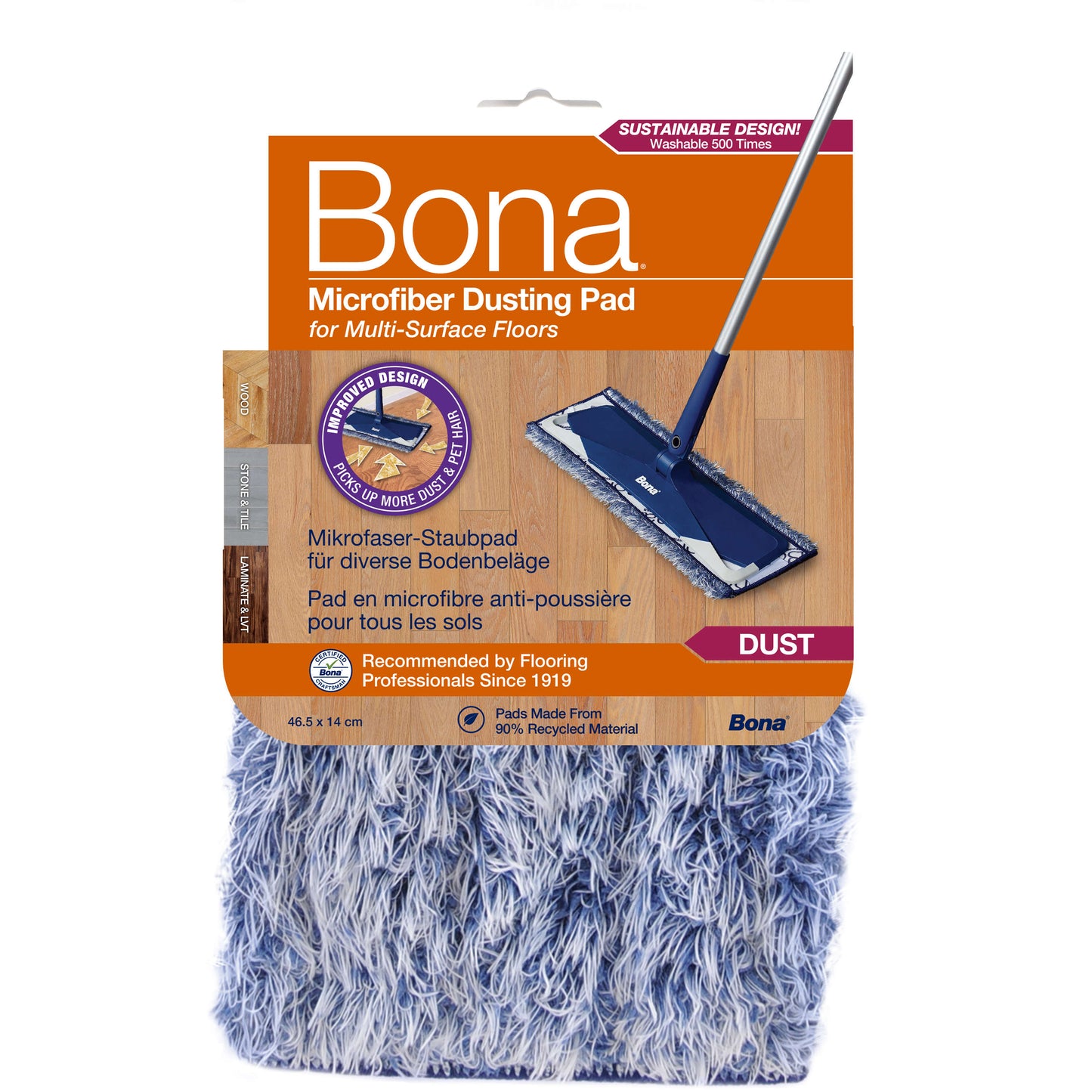 Bona Mikrofiber Støvmoppe