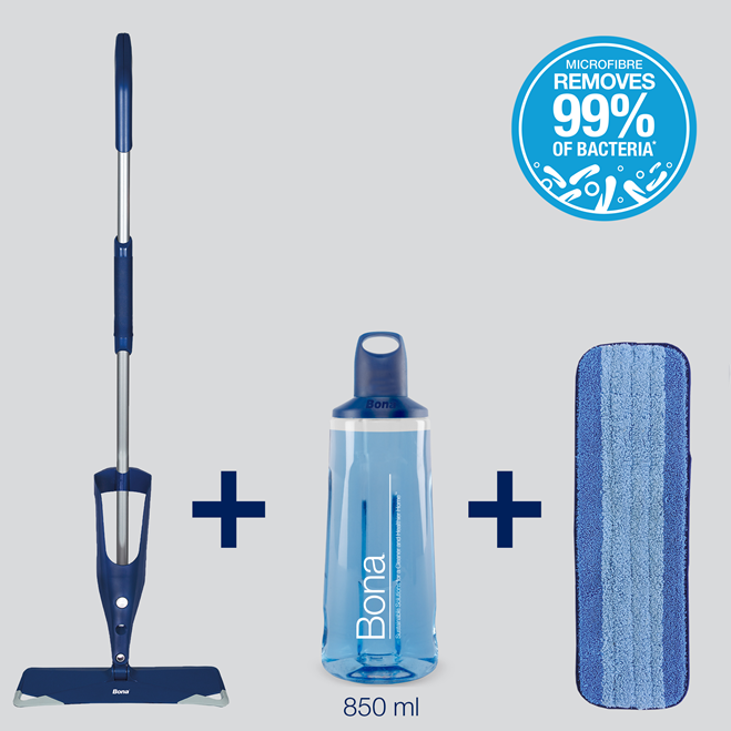 Bona Premium Spray Mop - lakeret trægulv