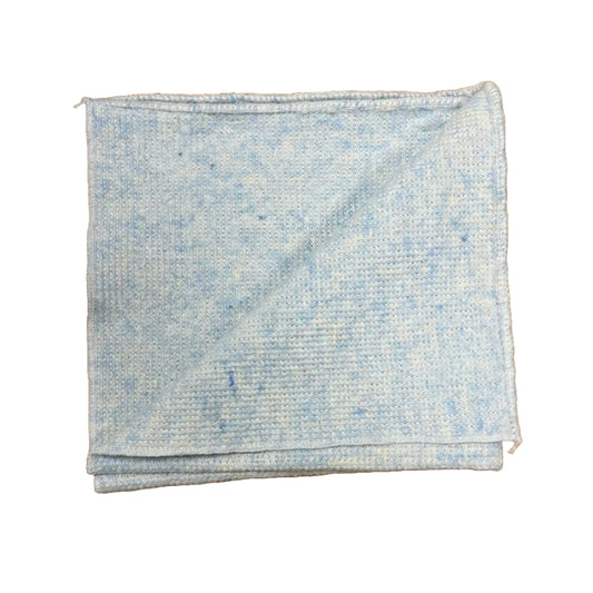 Gulvklud bomuld blå 50x50 cm