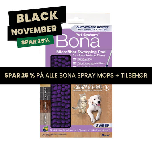 Bona Pet System™ - Mikrofiber gulvmoppe