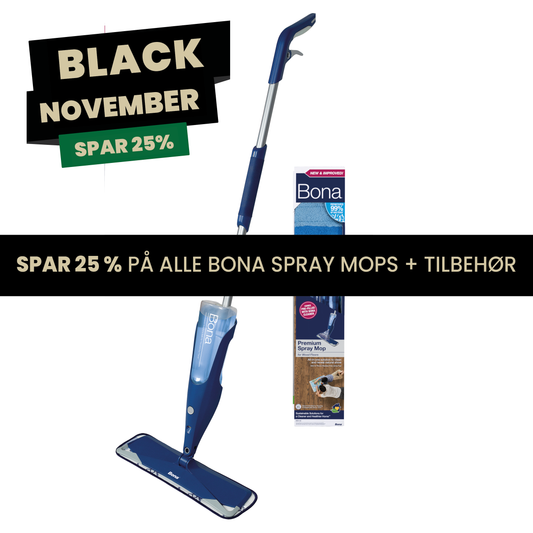 Bona Premium Spray Mop - lakeret trægulv